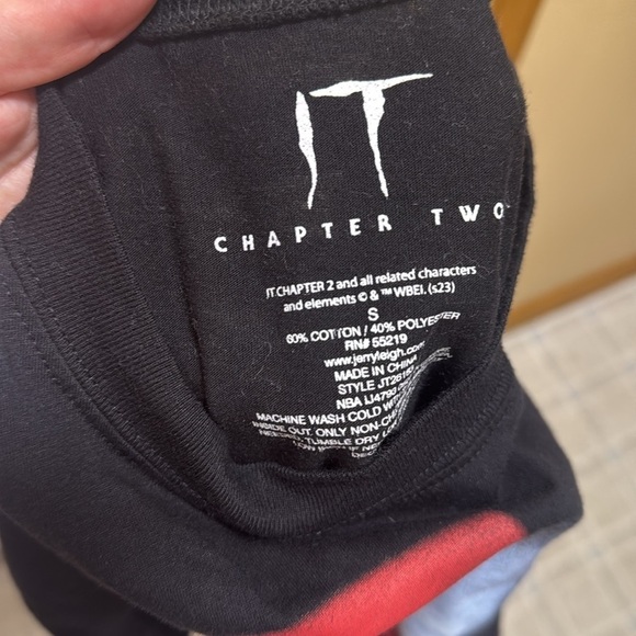 It chapter two Pennywise Black Graphic T-Shirt Size S - Picture 3 of 5
